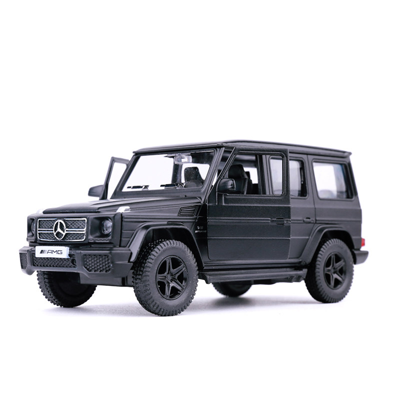 奔驰g63车模越野小汽车迷你摆件汽车模型仿真合金男孩儿童玩具车