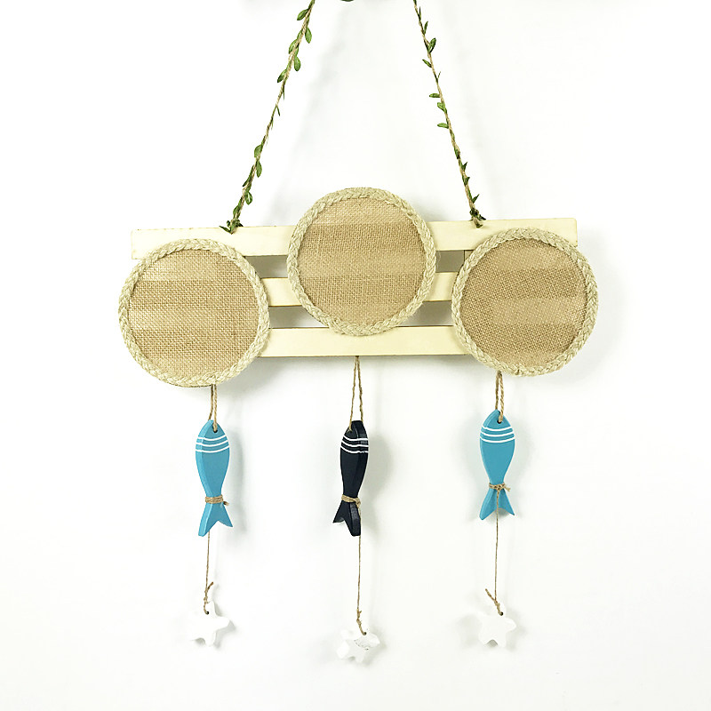 幼儿园小学复古怀旧创意教室班牌挂饰麻绳麻布空中吊饰