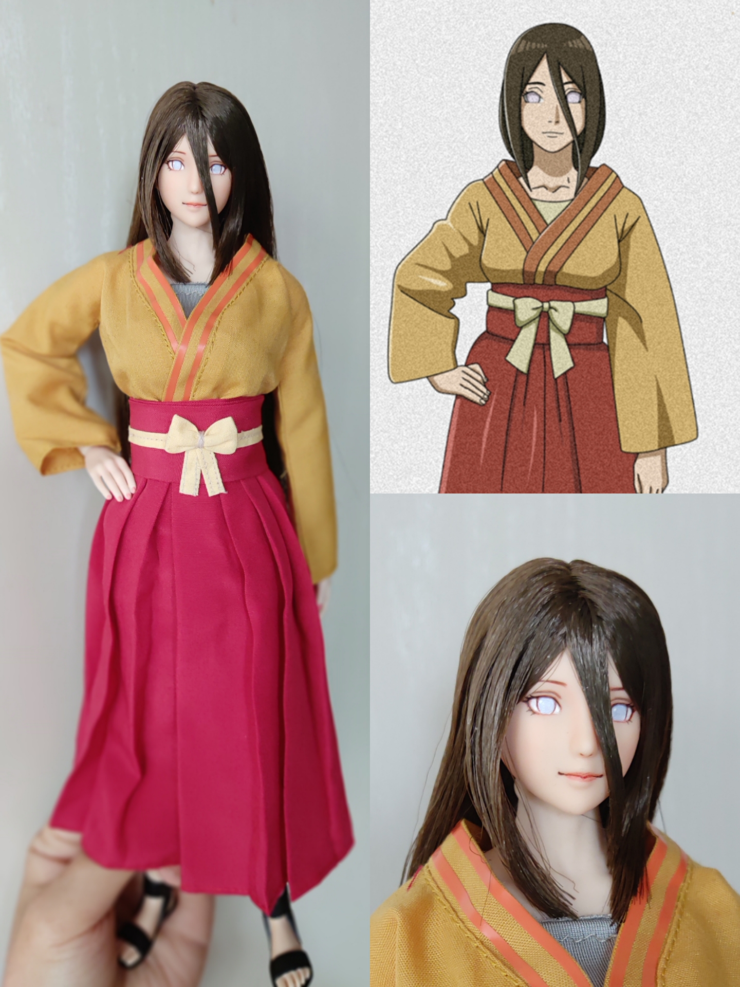 火影忍者花火雏田妹妹可动女兵兵人人偶兵人专区