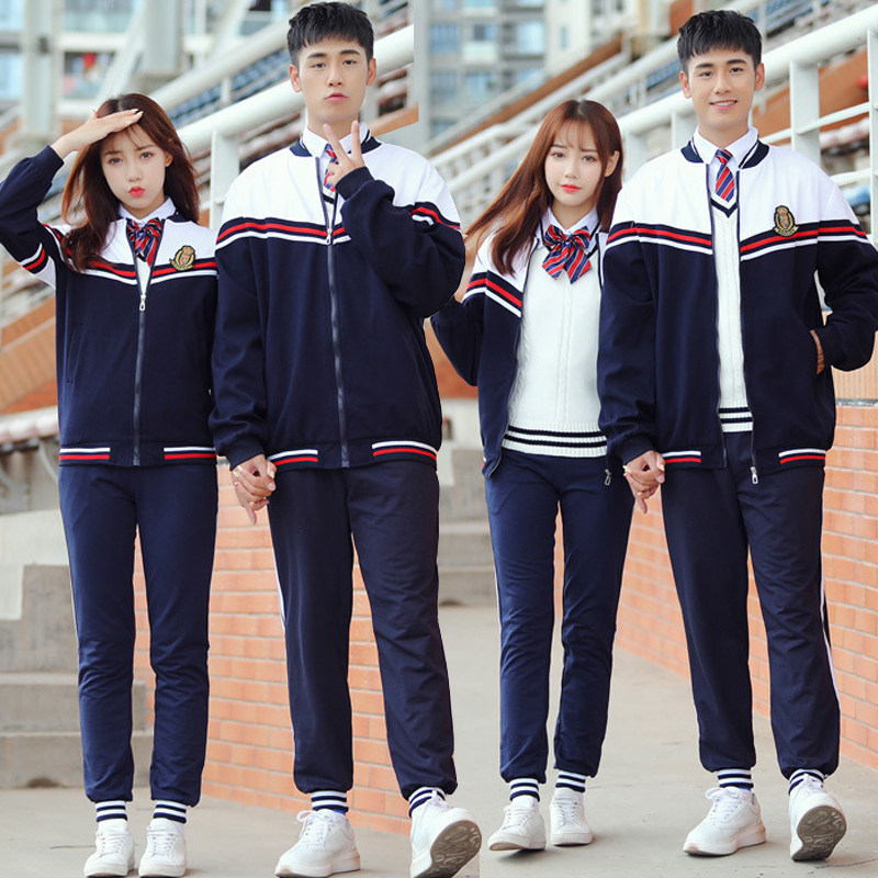 学院开幕式运动会秋季服春中班高中班初中生学生校服