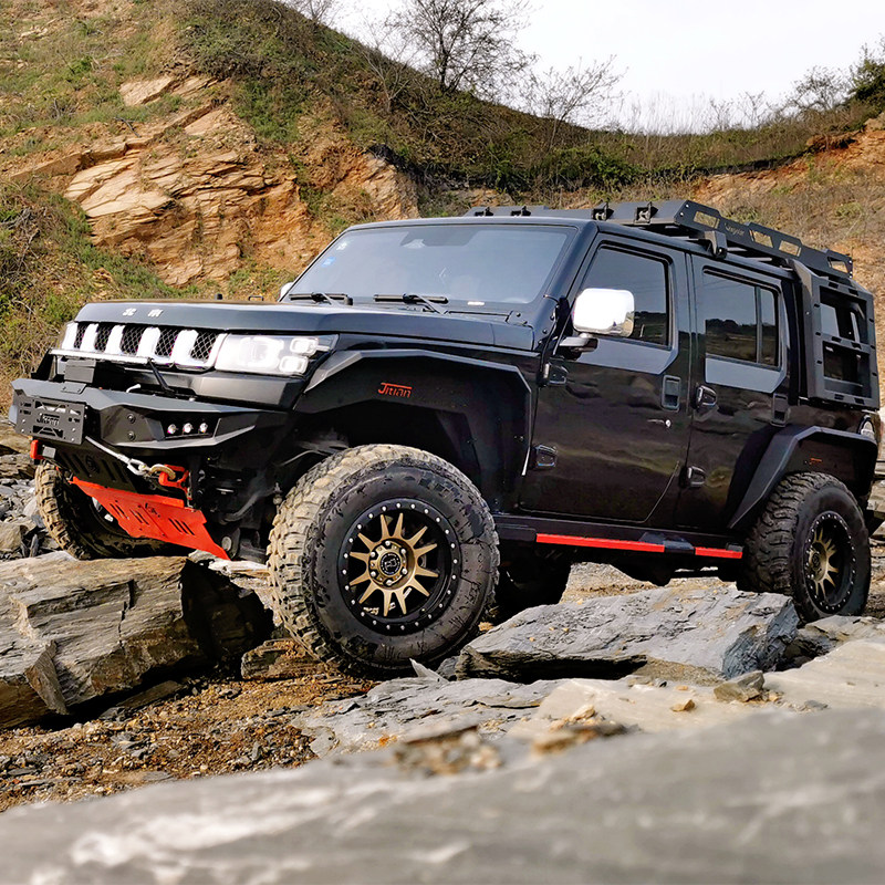 改装北京bj40plusbj40plus前后保险杠bj40plus玄冰配件保险杠