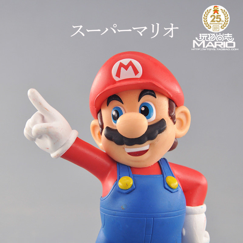 日本正版散货dai超级玛丽马里奥公仔手办模型复古手办