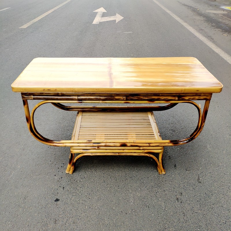 茶几古典长方形天然天然竹竹子茶桌竹制家具客厅茶几