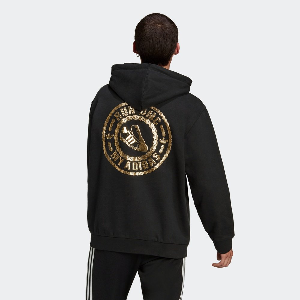 adidas阿迪达斯官网三叶草rundmc联名男装运动连帽运动茄克