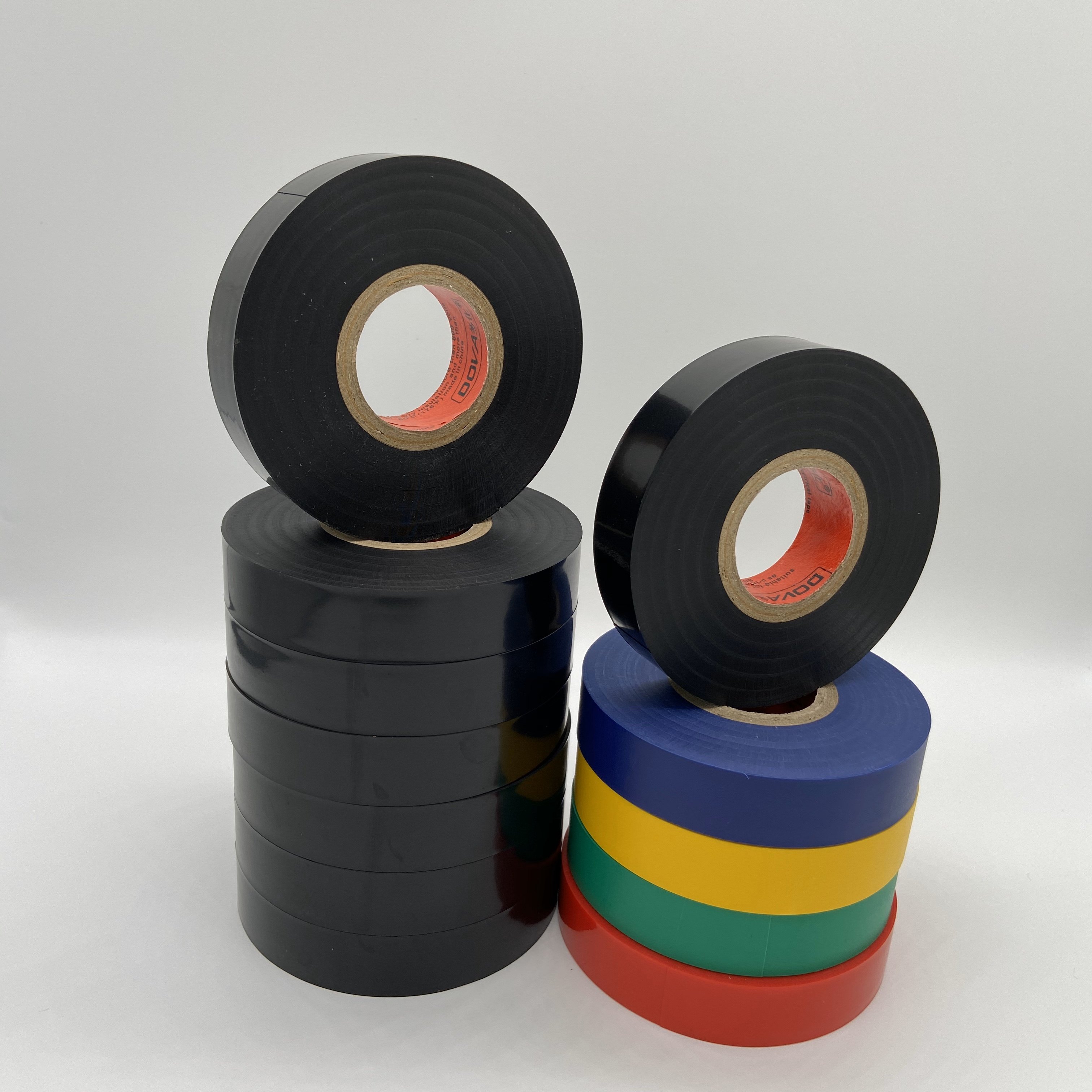 多化大卷电工胶布pvc电气绝缘胶带塑料漏电电工胶带