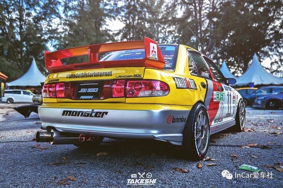 香港topmixmitsubishievo3改装包围三菱evoiii前杠汽车包围