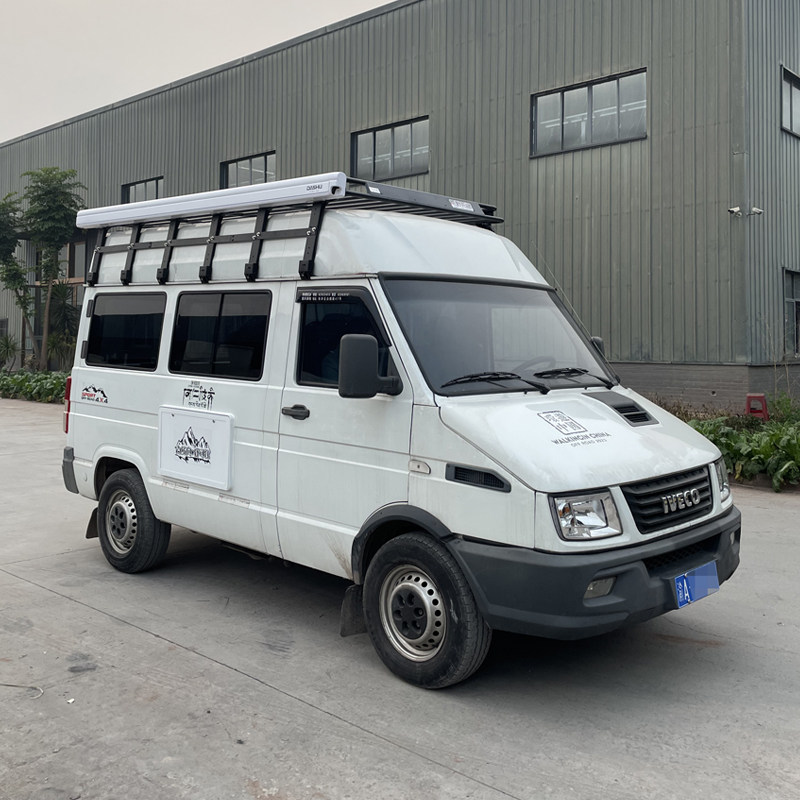 依维柯得意房车专用改装不锈钢载重载重车车顶行李车顶架