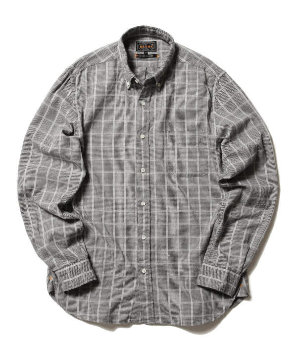 日本4折东京黄瓜代购beamsplus格子衬衫5442衬衫