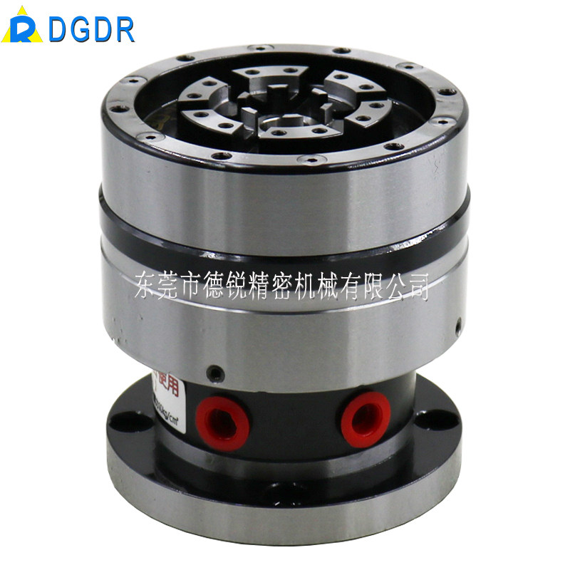 气动夹头dgdr台湾膜片gd30前置式高精密卡盘夹头