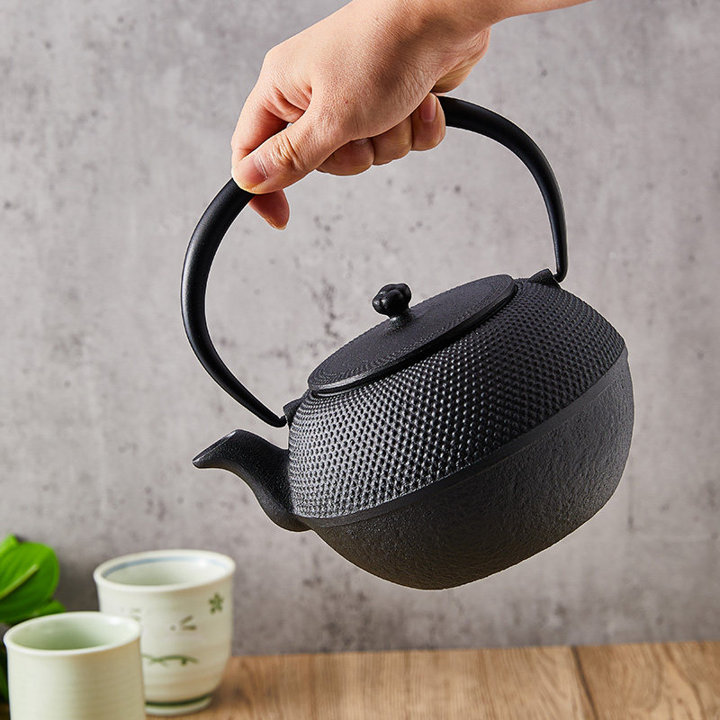 日本原装进口南部铁器铸铁烧水壶日式简约茶壶急须铁瓶茶壶