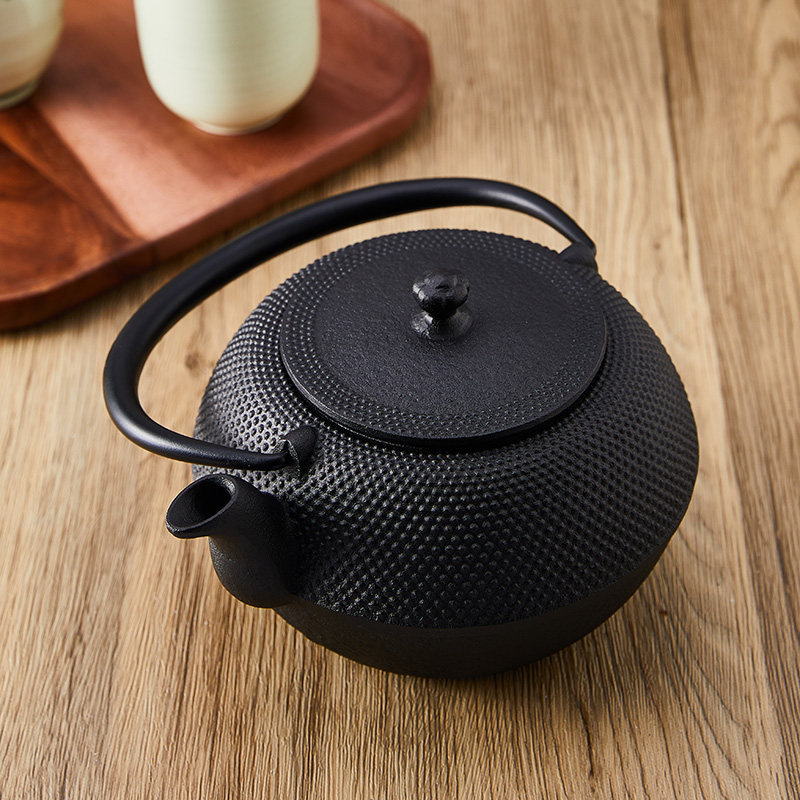 日本原装进口南部铁器铸铁烧水壶日式简约茶壶急须铁瓶茶壶