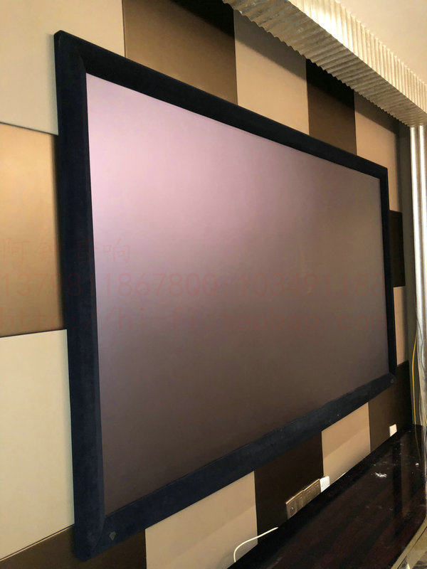 幕布金属si高清影院3d4k纳米固定投影幕幕布