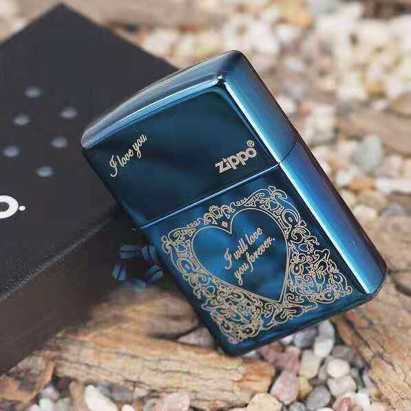 原装正品zippo防风正版打火机芝宝限量蓝冰20446zippo