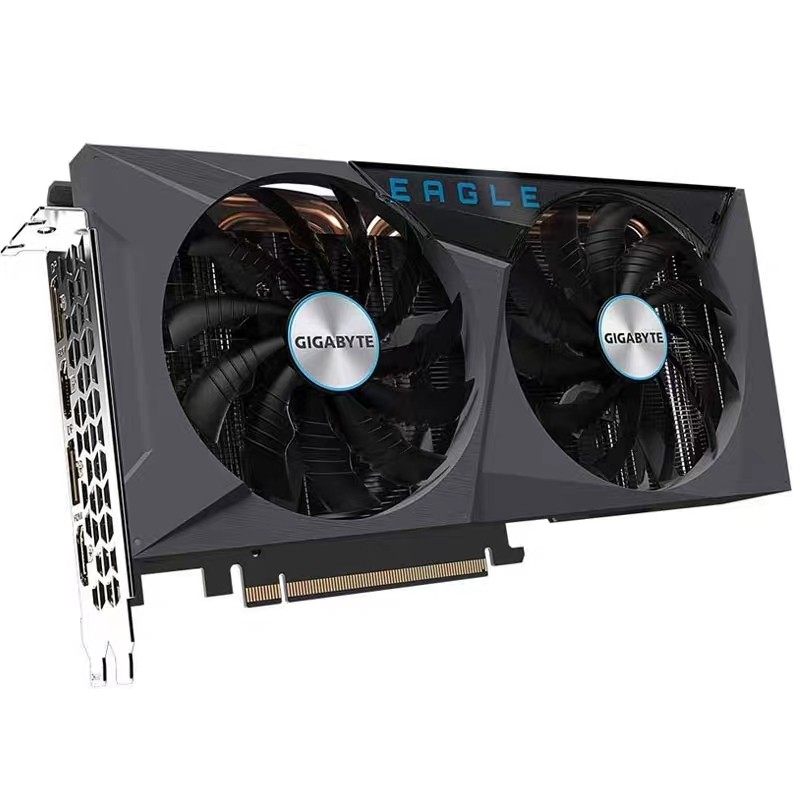 显卡rtx3060技嘉gigabyteeagle12g猎鹰ddr6智能电脑硬件