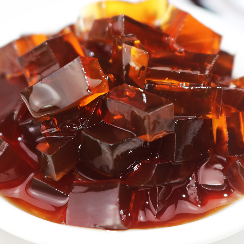 5斤黑糖味水晶金钻果冻牛魔王奶茶烤奶专用珍珠奶茶商用原料商用