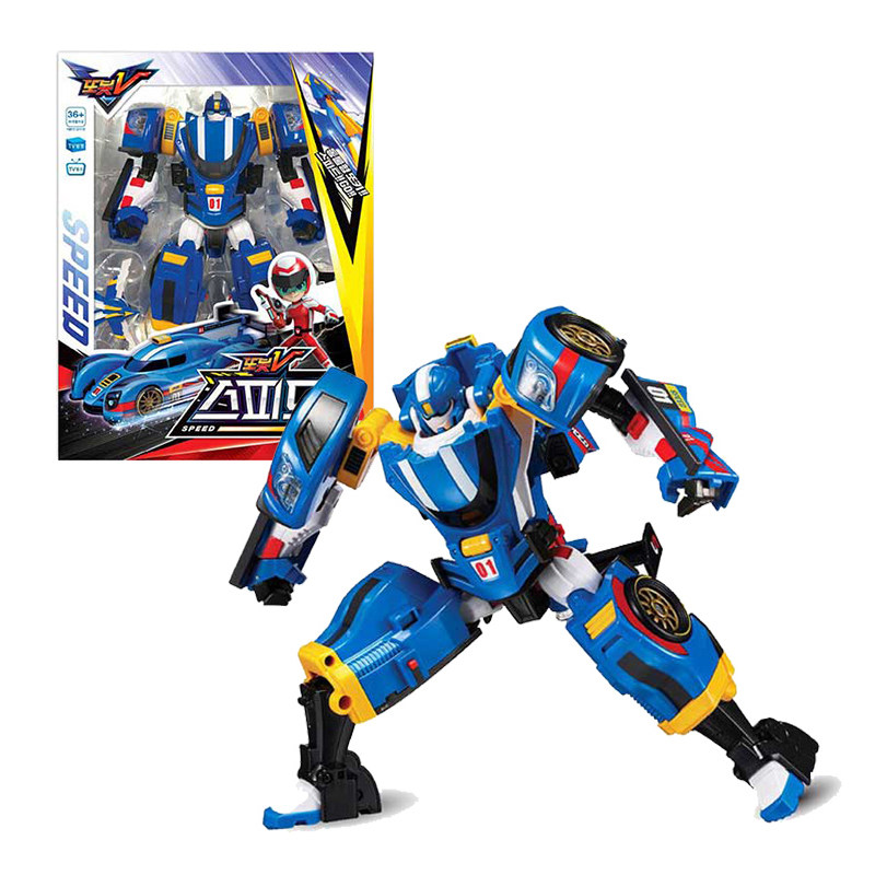 变形韩国进口托宝机器人金刚儿童兄弟男生汽车儿童机器人