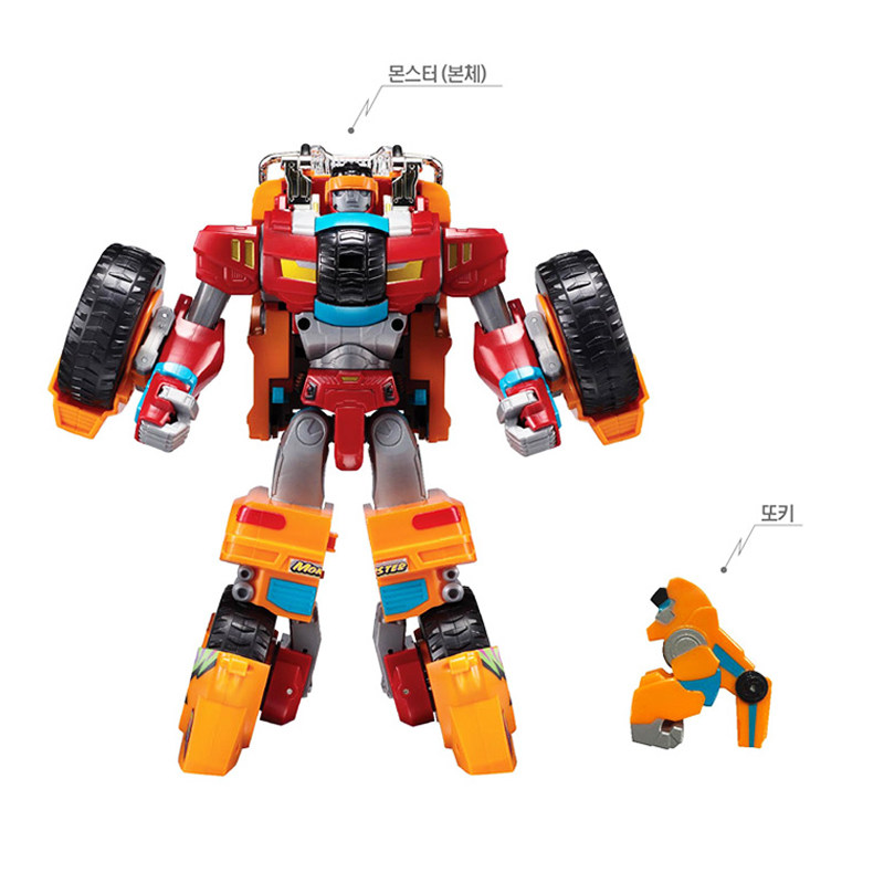 变形玩具韩国进口托宝机器人兄弟越野车儿童男孩儿童机器人