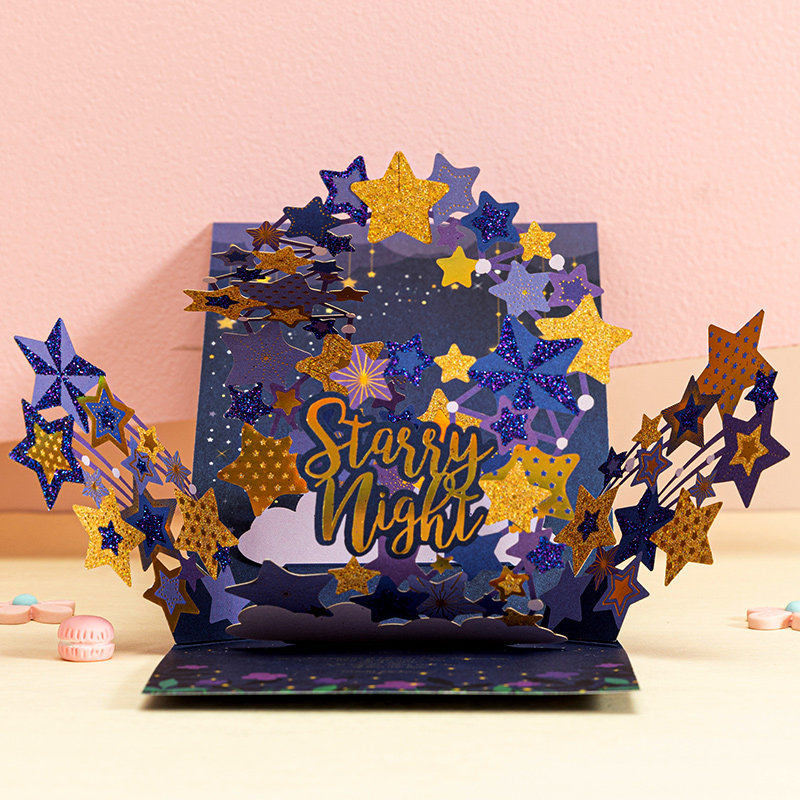 毕业季贺卡立体节日卡片祝福礼物感谢送老师送领导客户朋友创意