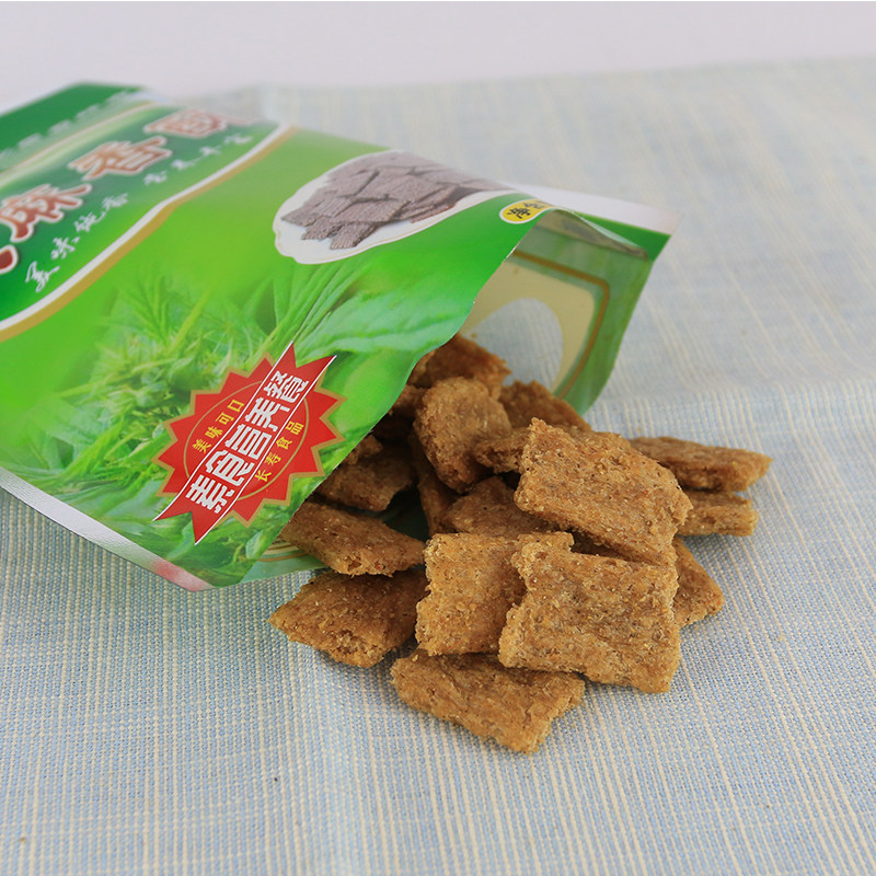 火麻广西巴马特产锅巴香酥饼干小吃办公室零食膨化食品