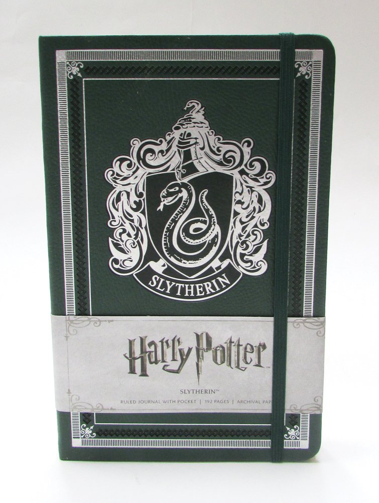 slytherin hardcover ruled journal 英文原版 哈利波特:斯莱特林蛇院