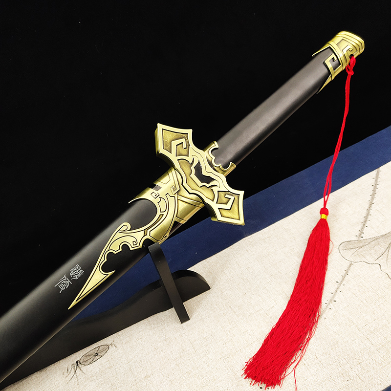 cos动漫道具武器魏无羡随便蓝忘机避尘木质金属cosplay配件