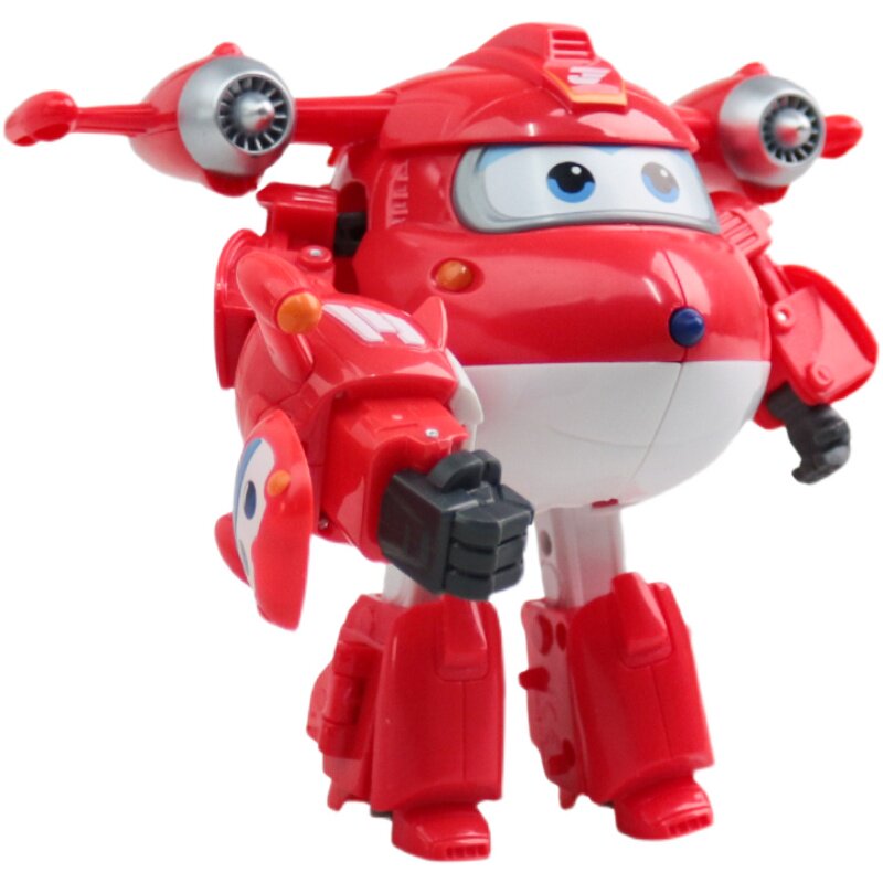 奥迪双钻超级飞侠玩具磁吸合体变形一大一小乐迪小爱儿童机器人