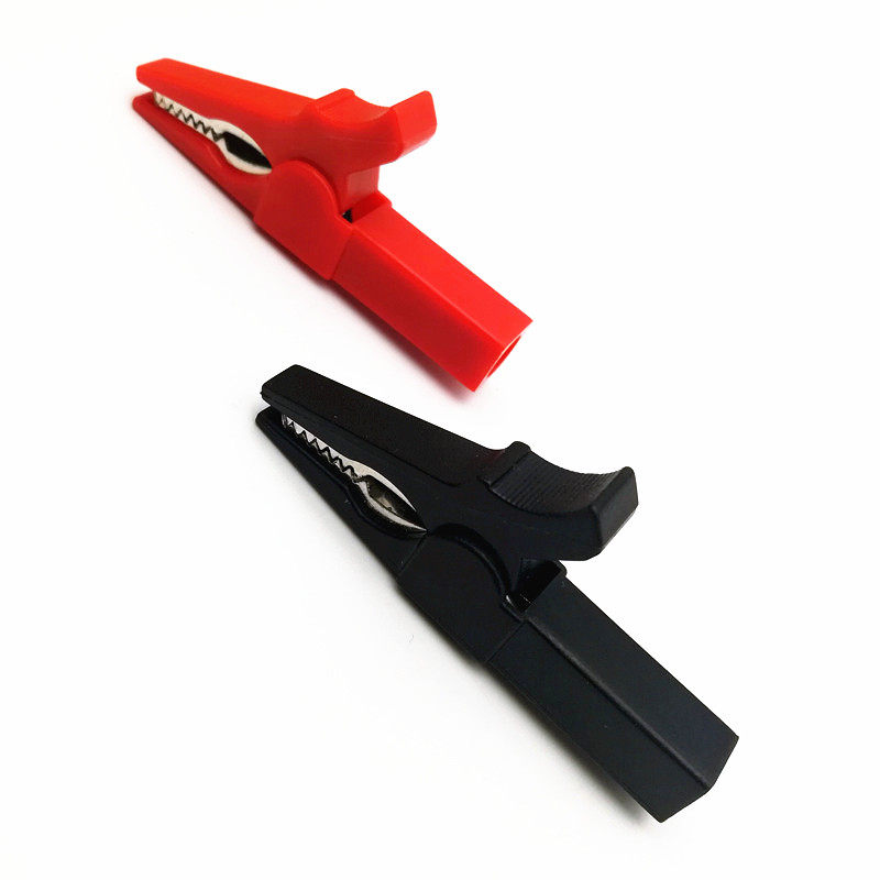 电线夹子电瓶电力测试夹弹簧夹 5.