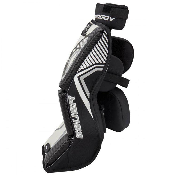 冰球守门员正品bauer儿童护腿鲍尔门将护膝装备冰球