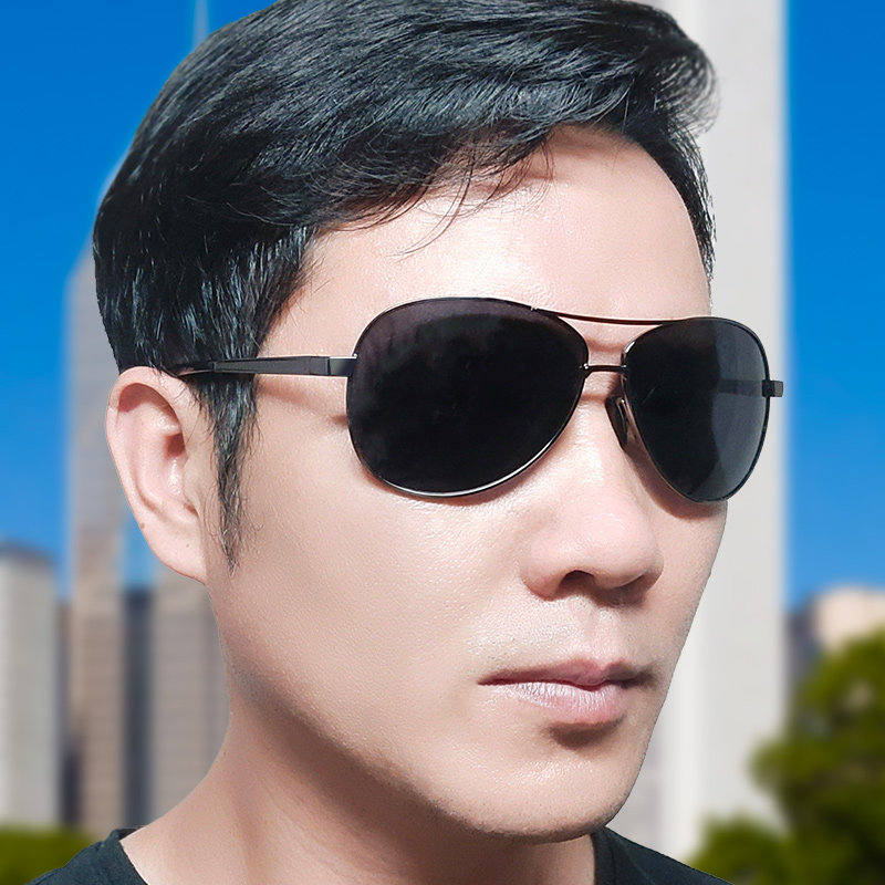 男士太阳镜2022司机偏光镜金属防紫外线驾驶镜可订制太阳眼镜