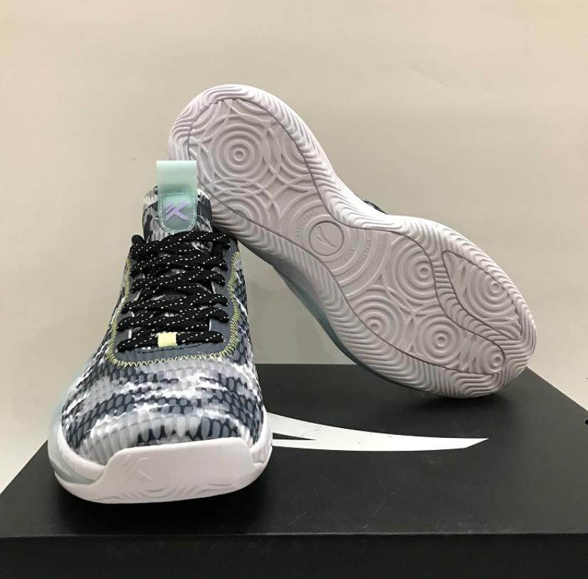 安踏篮球球鞋kt轻骑兵6代夏季新款低帮透气篮球鞋