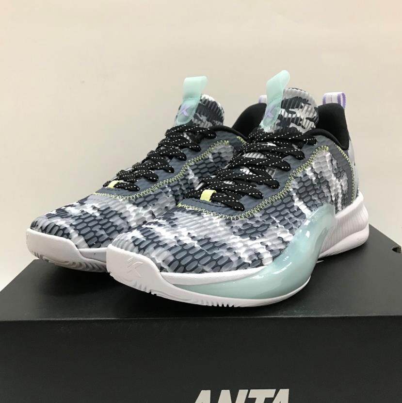 安踏篮球球鞋kt轻骑兵6代夏季新款低帮透气篮球鞋