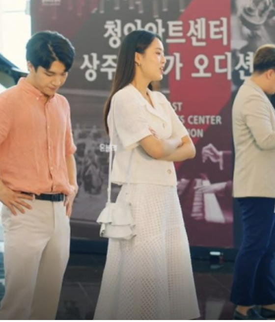 韩国直邮顶楼第八集恩星崔艺彬夹克同款沈秀莲连衣裙