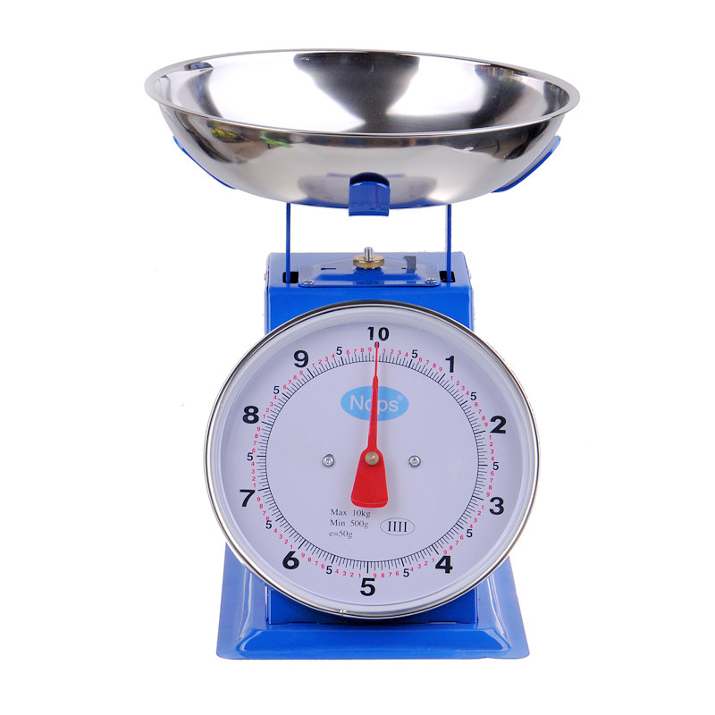 10公斤弹簧商用5kg老式机械度盘家用3kg托盘台秤