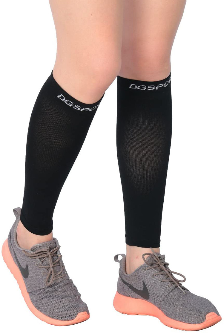 欧美跑步越野高强度减震压缩小腿篮球自行车护腿腿套