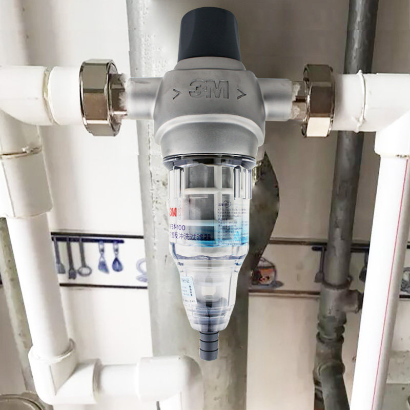 3m反冲洗前置过滤器bfs1-100家用前置净水器 自来水过滤器