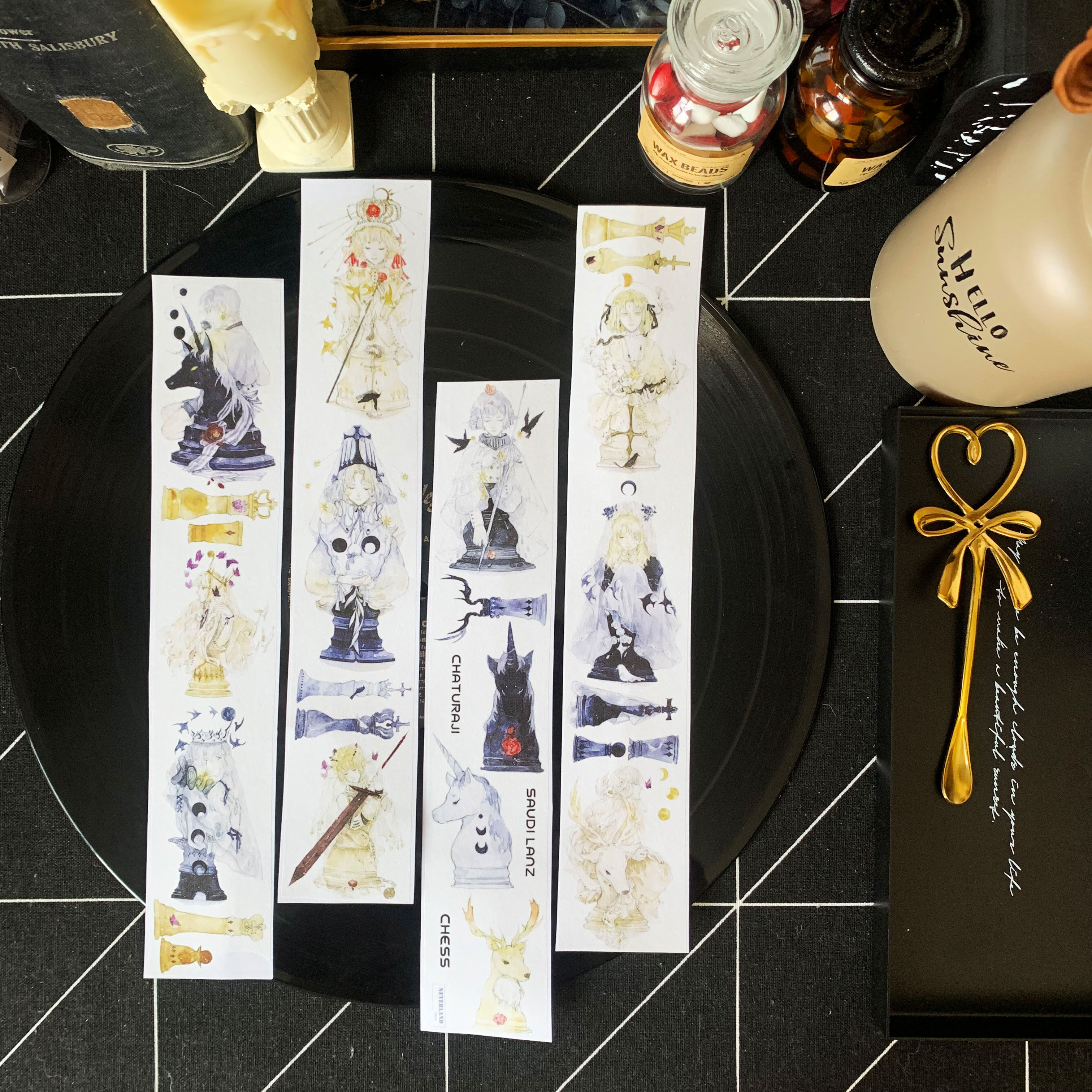 【循环分装】neverland手帐公社 弈和 怡图兰加 沉溺孤寂和纸胶带