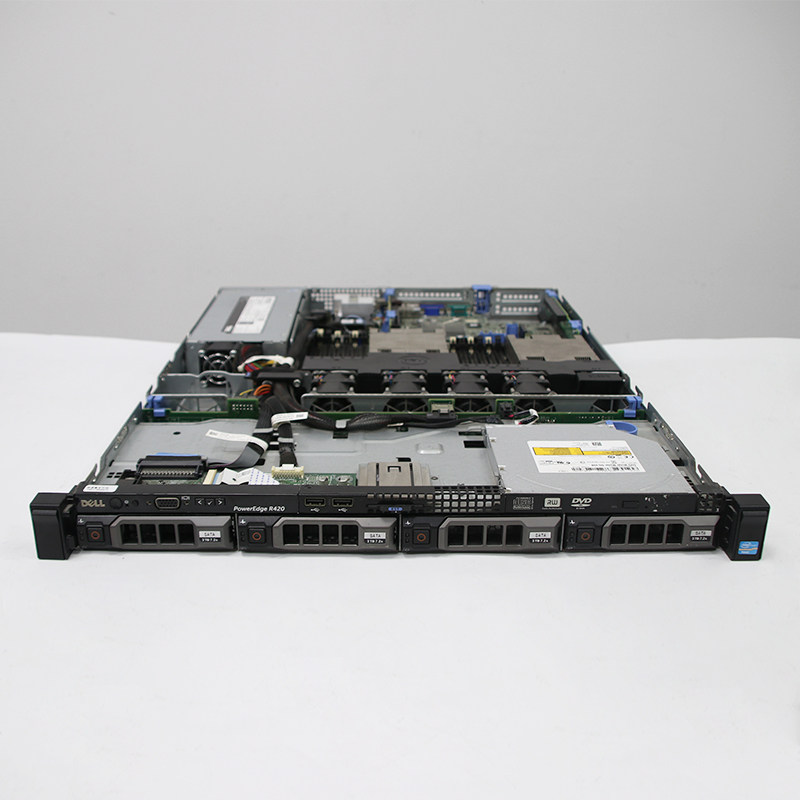 dell戴尔r420r430服务器主机静音1u存储虚拟服务器