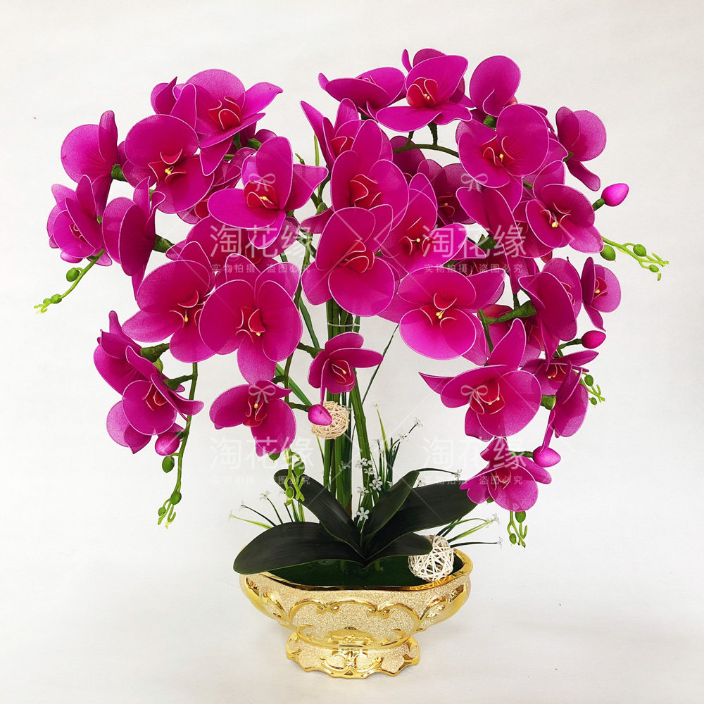 蝴蝶兰套装丝网花材材料包邮丝袜diy客厅视频其他