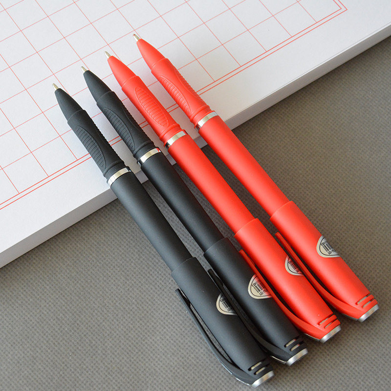 加粗中性笔黑色大容量硬笔书法专用练字粗笔07mm签字中性笔