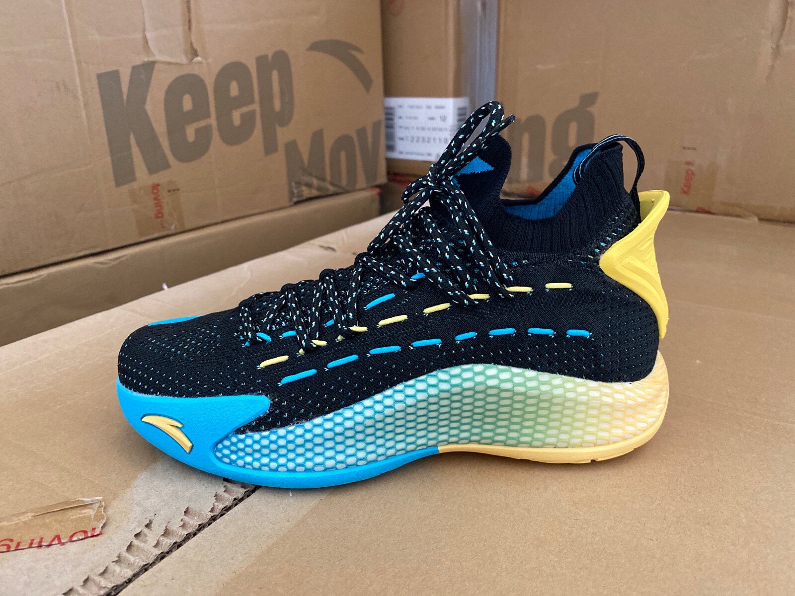 安踏夏季篮球鞋男2020夏款汤普森kt5low高低帮运动男子112021102