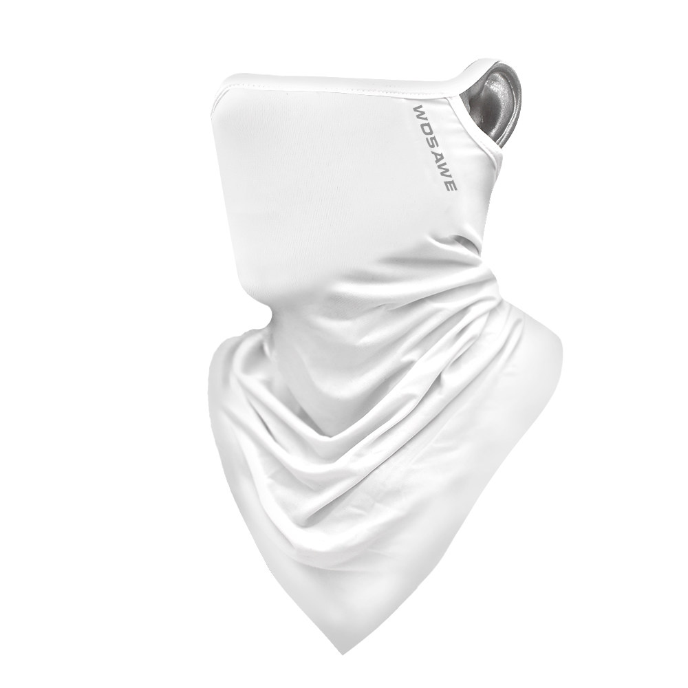 沃萨维春秋防风防尘薄款三角面巾山地自行车透气自行车头巾