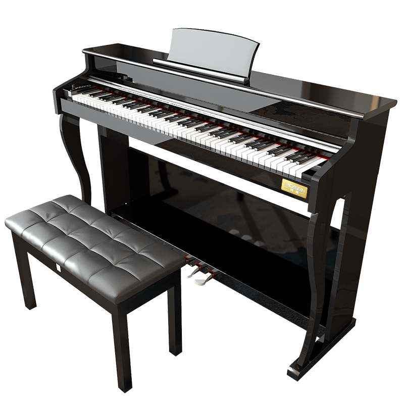 莫森mosenms188pms108p成人专业家用立式智能钢琴数码钢琴
