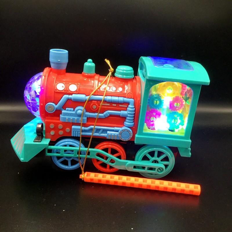 2022六一儿童手提灯笼玩具齿轮托马斯火车头花灯灯笼