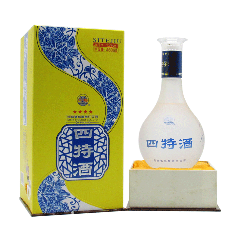 四特名酒四星52度整箱460ml6瓶江西中国特价其他酒类