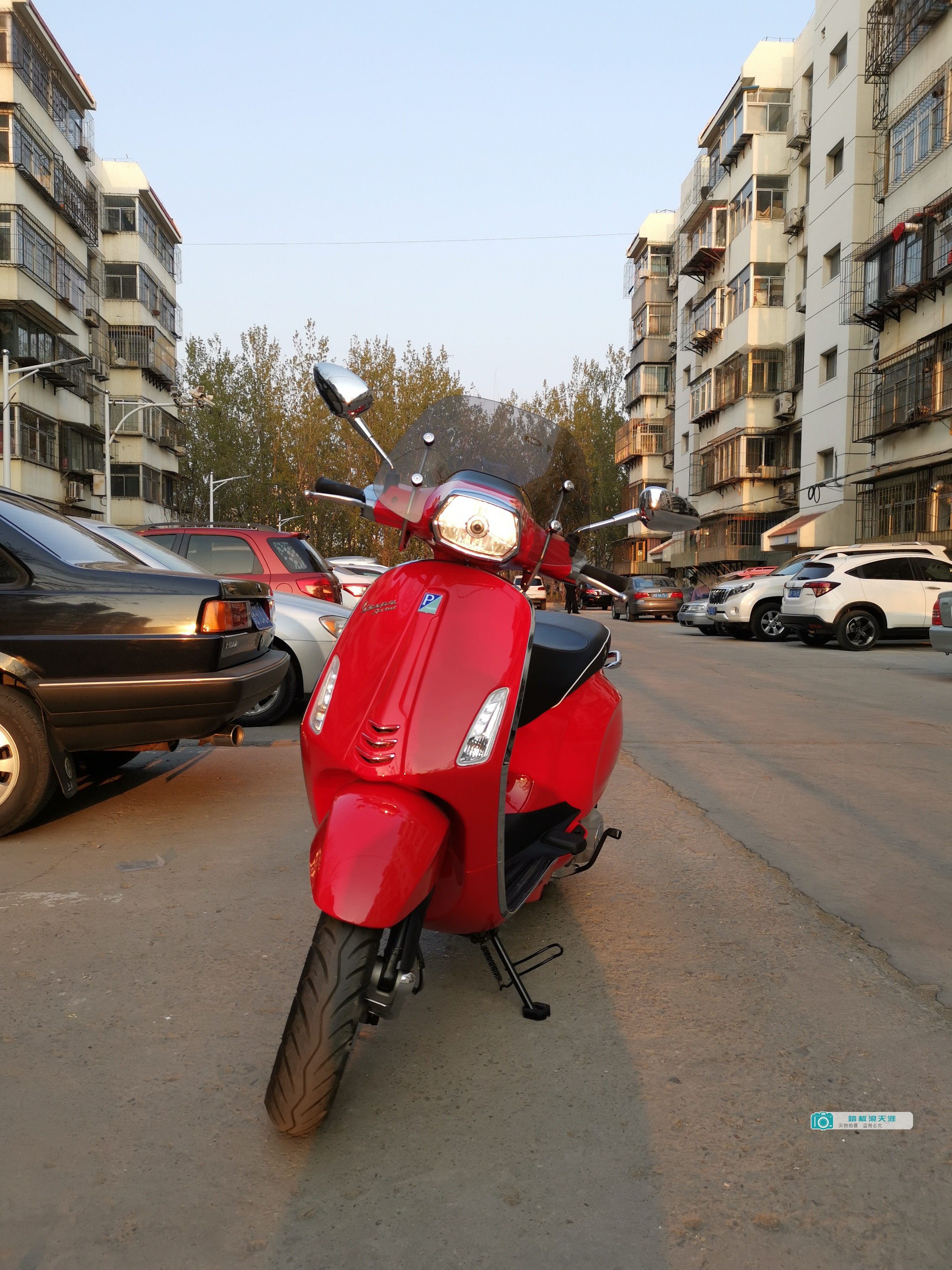 vespa改装春天冲刺gts300中高风挡新款挡风玻璃其他摩托车用品