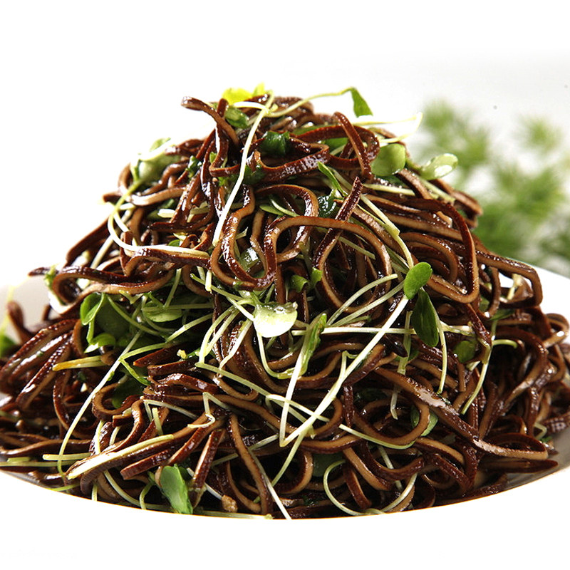 黑豆千张豆制品开袋即食饭店凉拌拌菜豆腐丝淮豆腐干