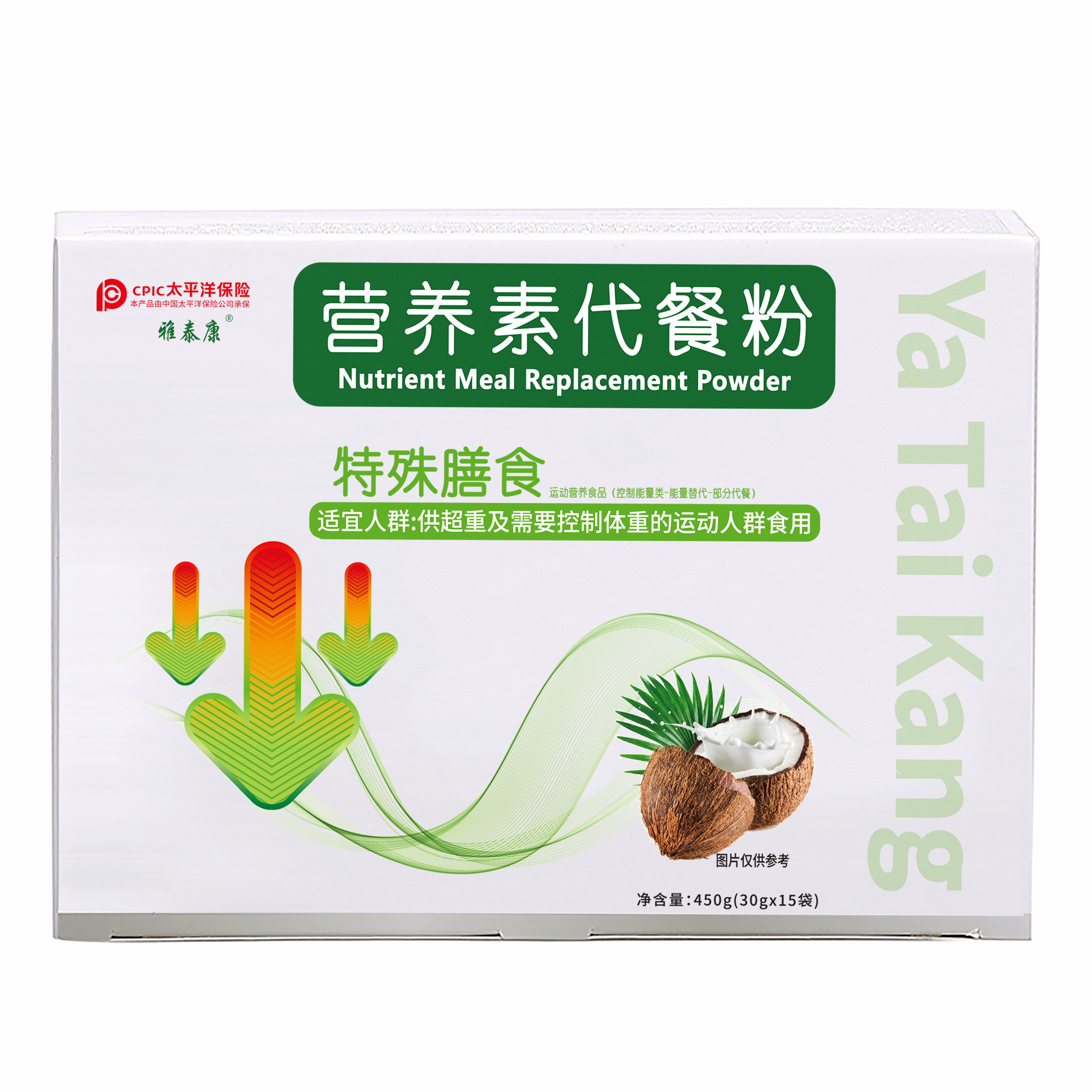 营养素国氏核心配方比例雅泰泰康代餐蛋白奶昔代餐粉