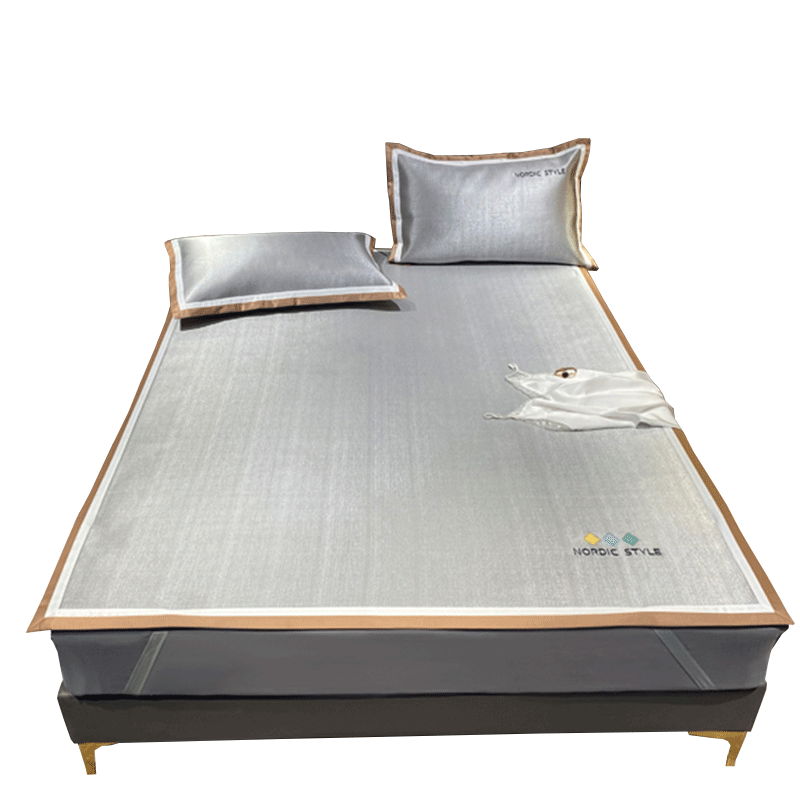 紫罗兰席子软席空调双人单双人900d夏季18m件套凉席