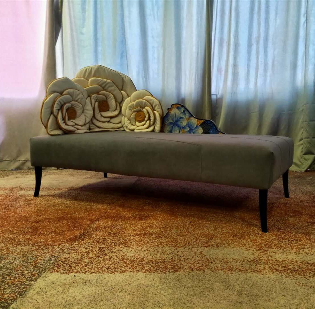 欧式复古贵妃椅沙发软包太妃美人榻小户型意式贵妃椅