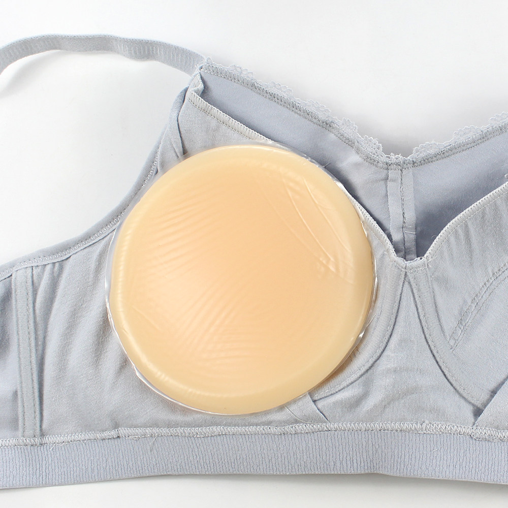 包邮圆形加厚术后硅胶义乳义胸假胸cd变装插片
